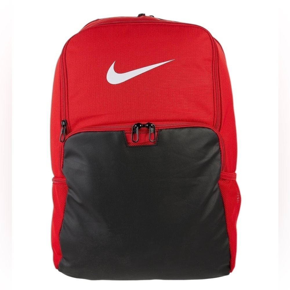 Nike Brasilia 9.5 Training Backpack (Extra Large, 30L) Red/Black/White NWT - Picture 3 of 10